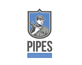 Pipes Plumbing Services Logo