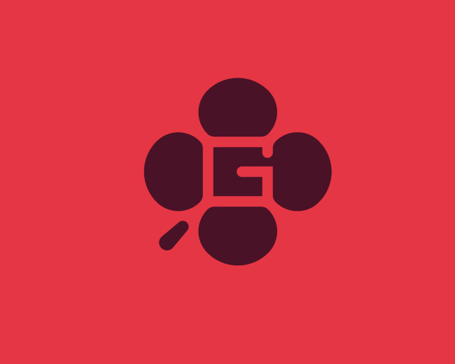 Floral Letter G Logo