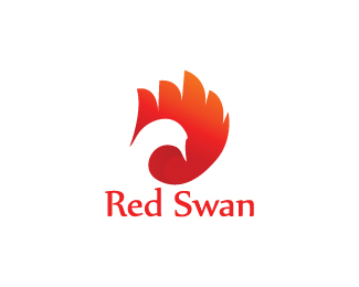 Red swan