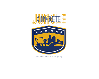 Concrete Jungle Construction Logo