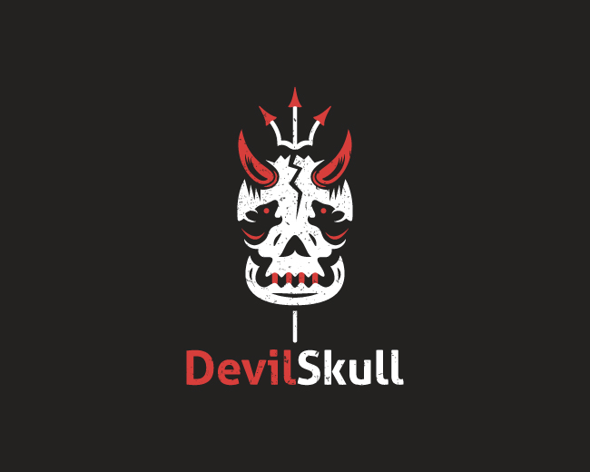 Devil Skull Logo