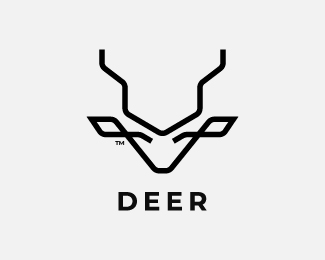 Deer logo design