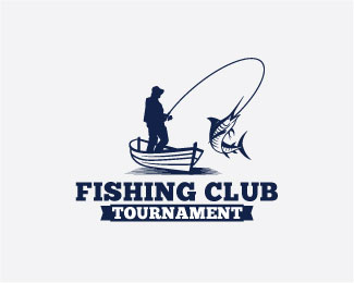 fishing logo badge