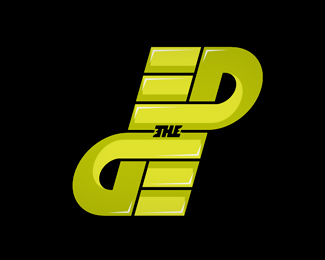 THE EDGE (Ambigram)