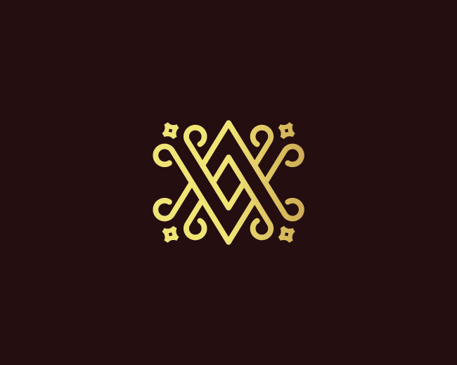 Letter A And V Monogram Logo