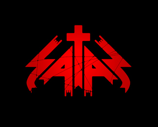 SATAN (ambigram)