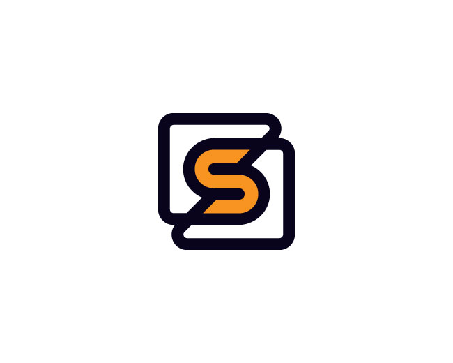 Square Letter S Logo