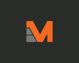 M logo