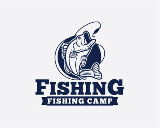 fishing logo badge