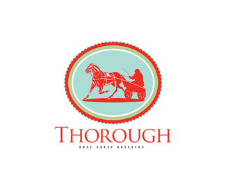 Thorough Race Horse Breeders Logo