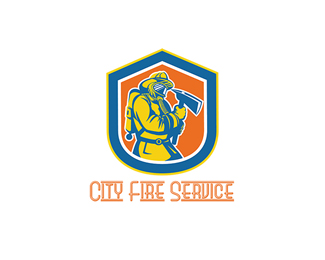 City Fire Service Logo