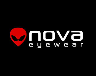 nova eyewear logowork