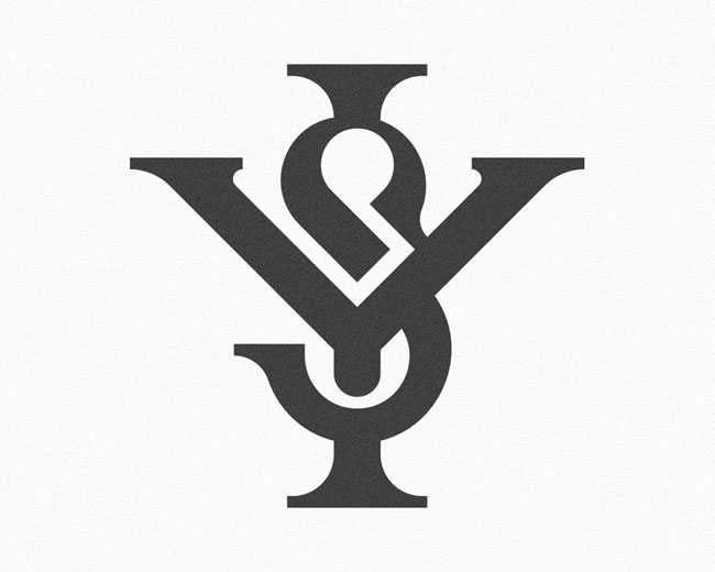 Y S I monogram logomark design