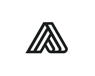 Letter A logomark