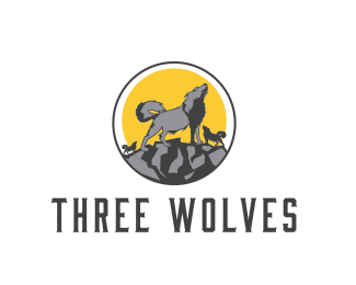 Three wolves