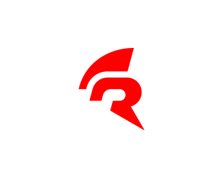 Stylish Sparta Letter R