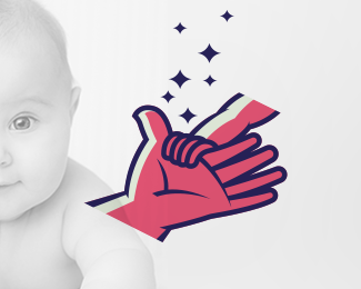 Parent with Baby Hand (Logo for sale)