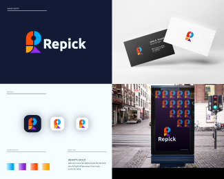 Letter-RP-or-R-Logo,-Modern-Logo-Design