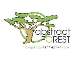 Abstract Forest Yoga