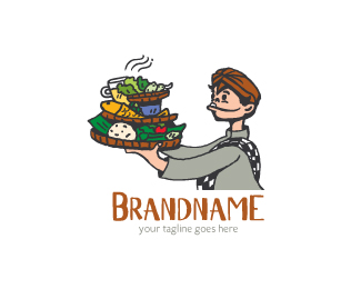 Authentic Indonesian Food Logo