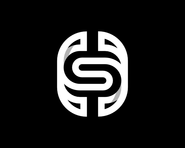 Letter HS SH Logo