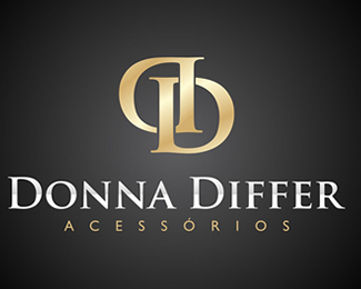 Logomarca para Loja de Acessórios Femininos DONNA