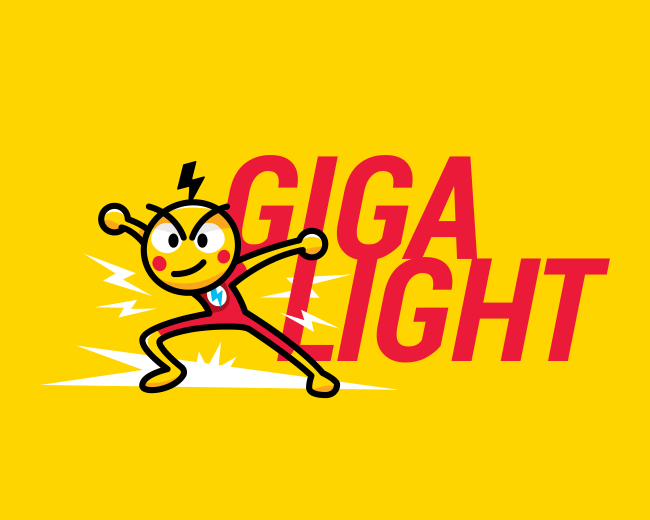 Gigalight logo Mascot