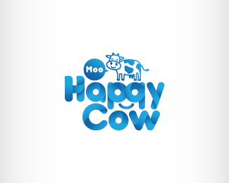 Happy cow