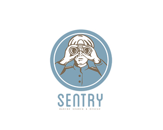 Sentry Marine Search and Rescue Logo