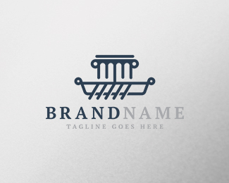 Maritime Law Logo Template