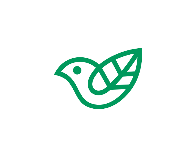 Bird Leaf Logo