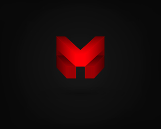 M logo