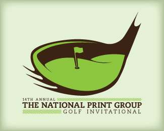 National Print Group Golf Logo