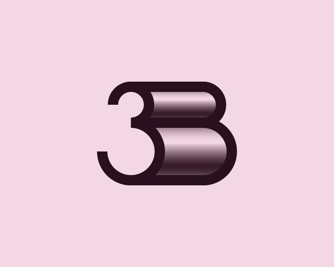 3B logo