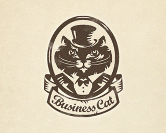 Business cat