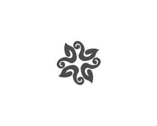 Organic Abstract Logo Mark Design