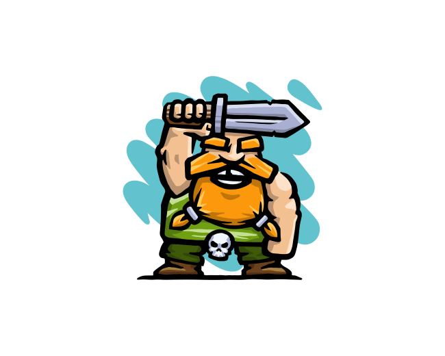 Viking Warrior Logo