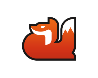 Cute Fox Logo Design