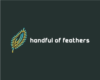 handful of feathers