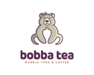 Bubble tea logo