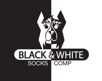 Black and White Socks