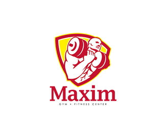 Maxim Gym Fitness Center Logo