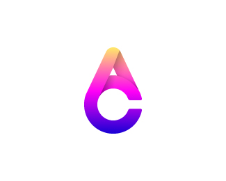 AC LETTER MARK LOGO DESIGN