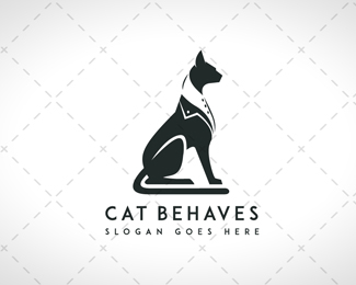 Stylish Cat Logo