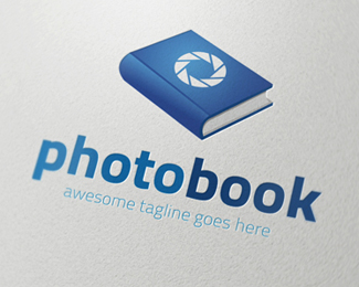 Photo Book Logo Template