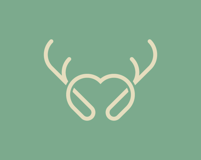 Antler Heart Logo