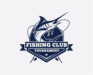 fishing logo badge