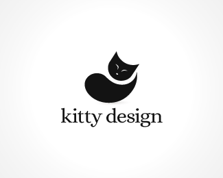 Cat logo design