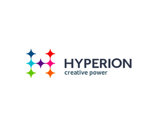 Hyperion design agency logo design