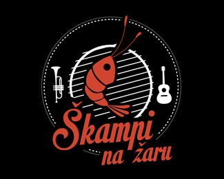 Škampi na žaru